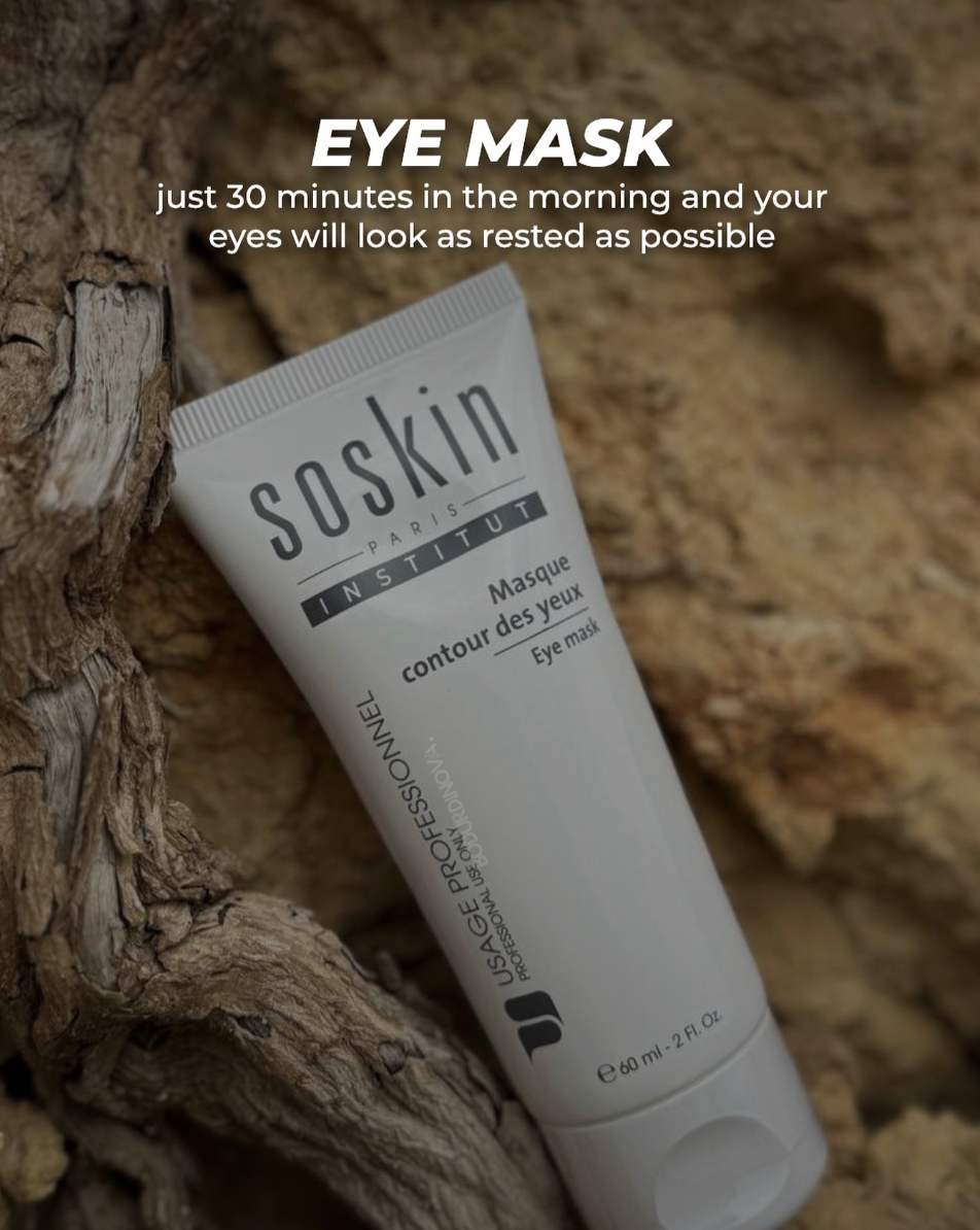 SOSKIN EYE MASK PROFESSIONAL 
Intenzívna výživná ahydratačná maska na oči