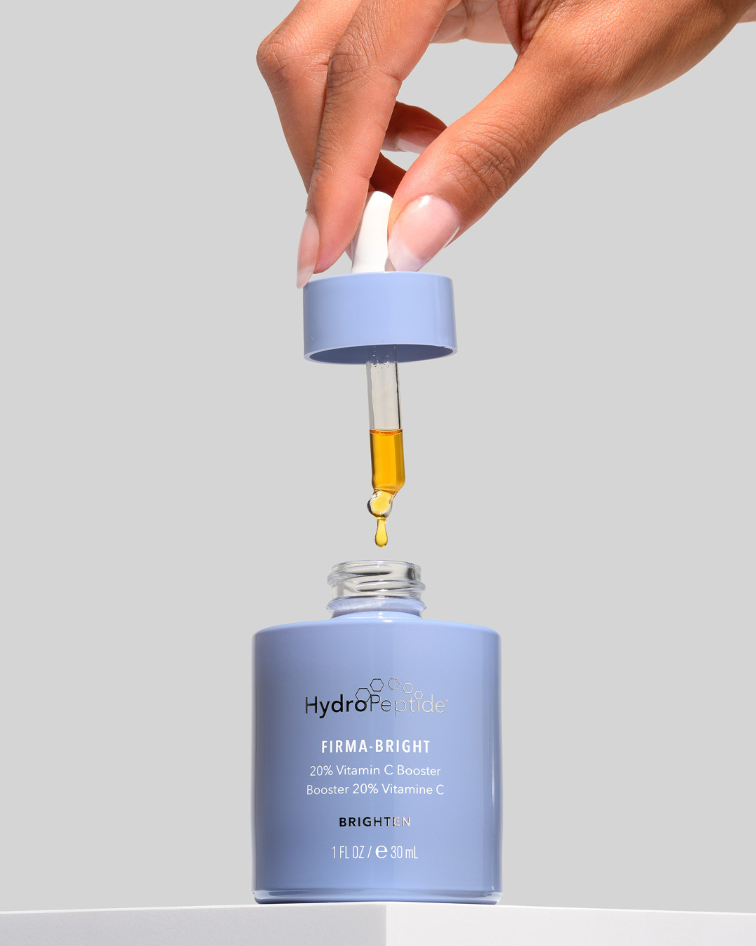 HYDROPEPTIDE FIRMA BRIGHT 
Pleťové sérum pre stimuláciu kolagénu a zosvetlenie pleti s 20% Vitamínom C a Ellagi-C ™