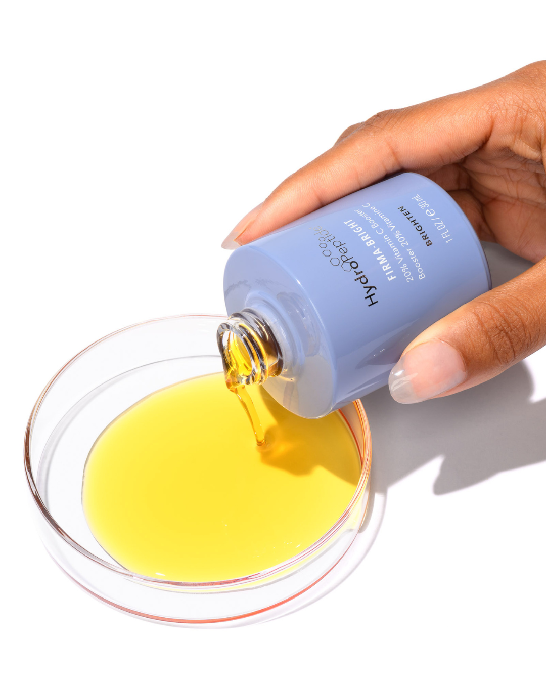 HYDROPEPTIDE FIRMA BRIGHT 
Pleťové sérum pre stimuláciu kolagénu a zosvetlenie pleti s 20% Vitamínom C a Ellagi-C ™