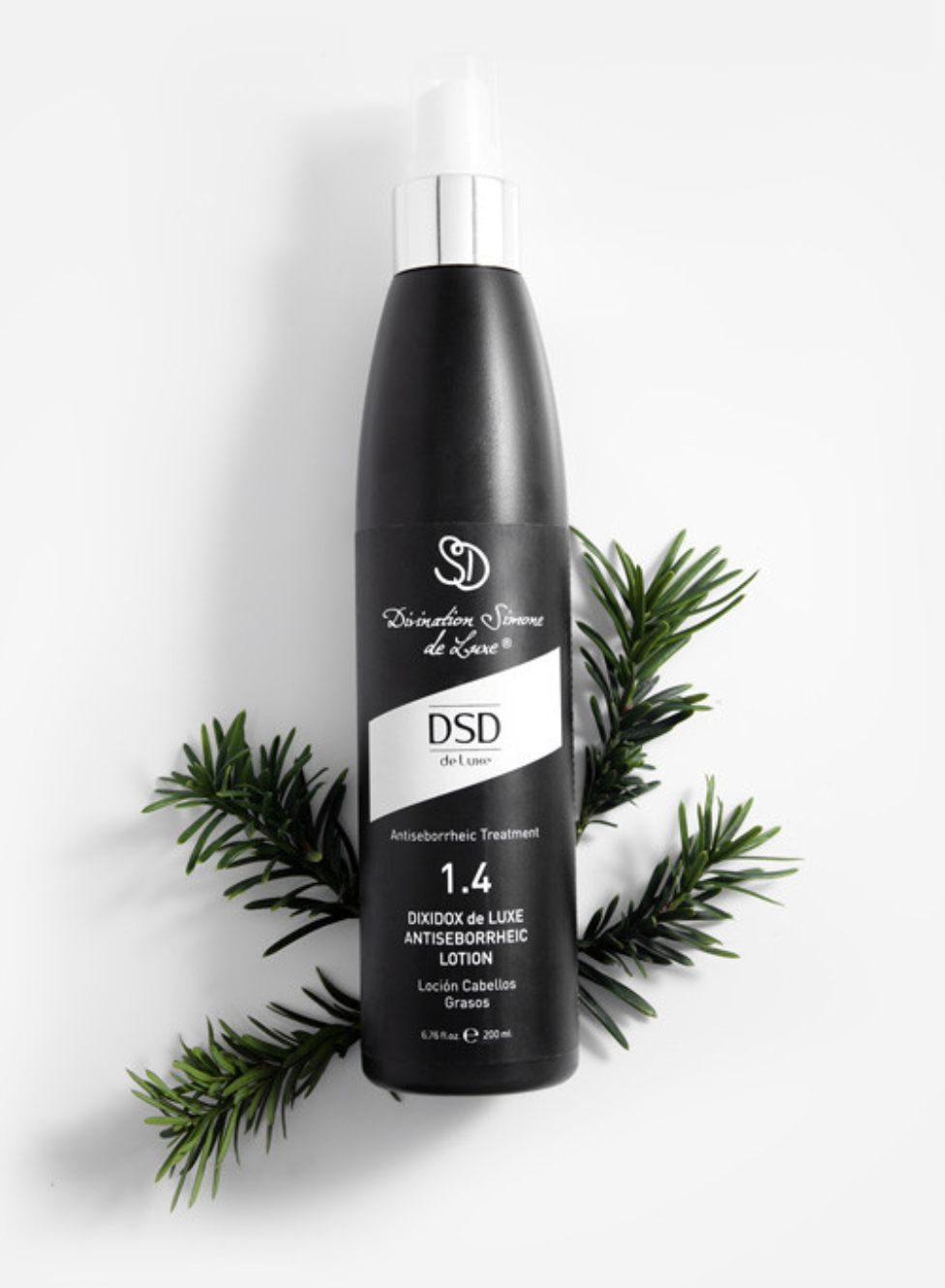 DSD SIMONE DE LUXE ANTISEBORRHEIC LOTION 
1.4L Vlasové hnojivo pri seborei a lupinách. Seboroická dermatitída vo vlasoch.