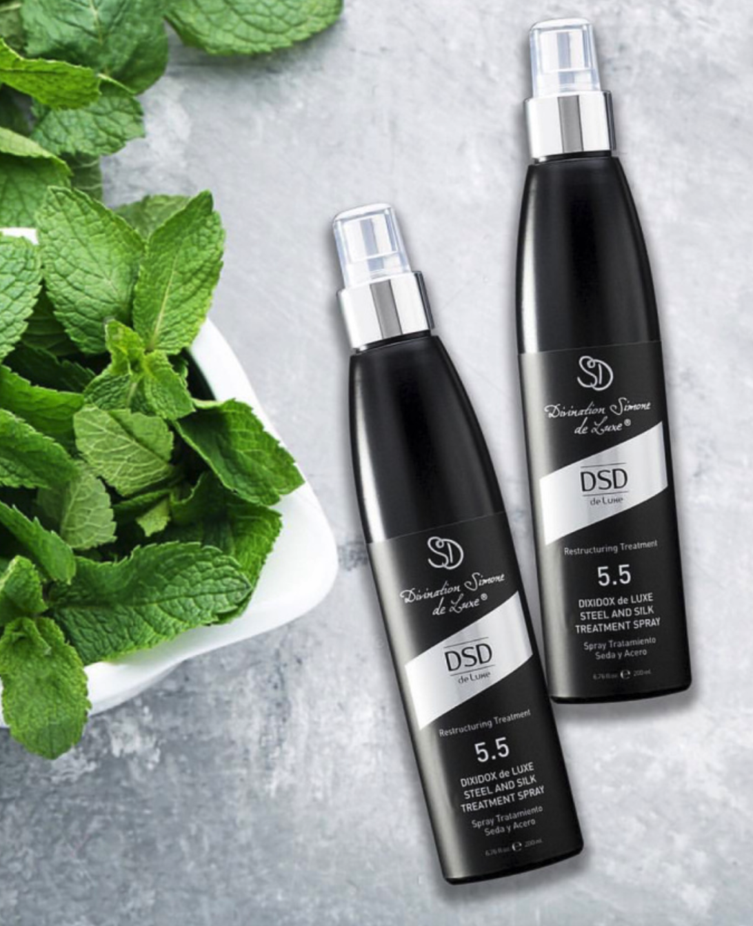 DIXIDOX DE LUXE STEEL SILK TREATMENT SPRAY 
5.5L  Sérum na hydratáciu vlasov a ochrana pred vysušaním. Ochrana pred voľnými radikálmi, chlórovou vodou a UV žiarením.