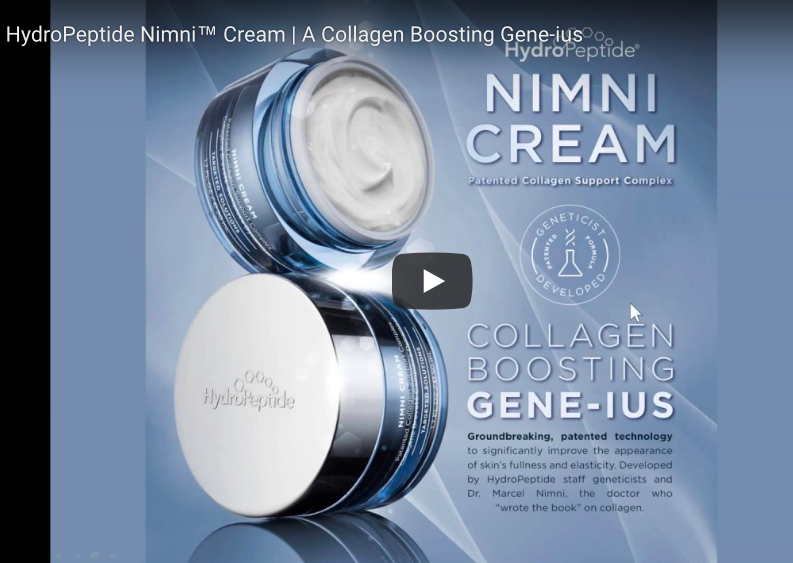 Nimni™ Cream<br>A Collagen Boosting Gene-ius Nimni Kolagén Boost