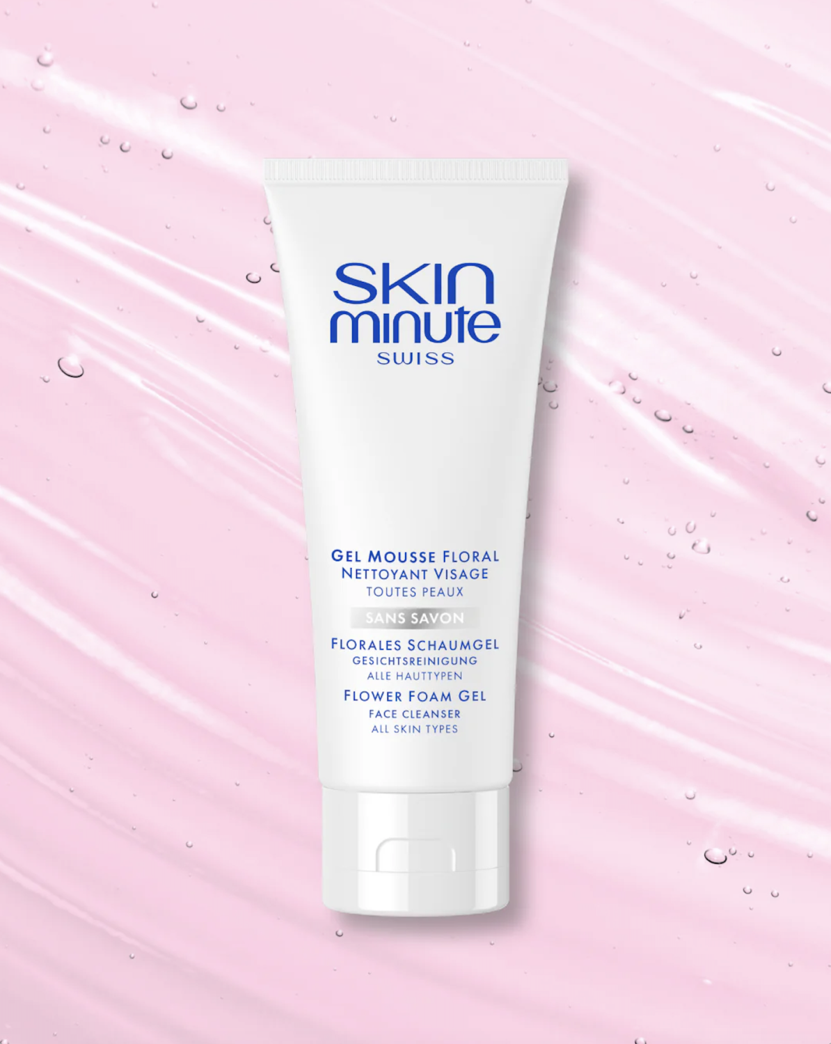SKIN MINUTE FLORAL MOUSSE GEL 
Čistiaci penivý gel s pomarančom 75 ml.