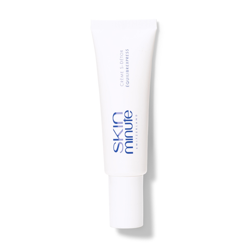 SKIN MINUTE S - DETOX EQULIBREXPRESS CREAM - EXPRESS BALANCE CREAM 
Hydratačný krém získaný z kultúry kmeňových buniek malín.