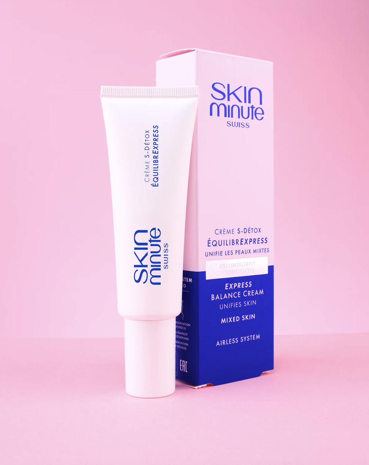 SKIN MINUTE S - DETOX EQULIBREXPRESS CREAM - EXPRESS BALANCE CREAM 
Hydratačný krém získaný z kultúry kmeňových buniek malín.