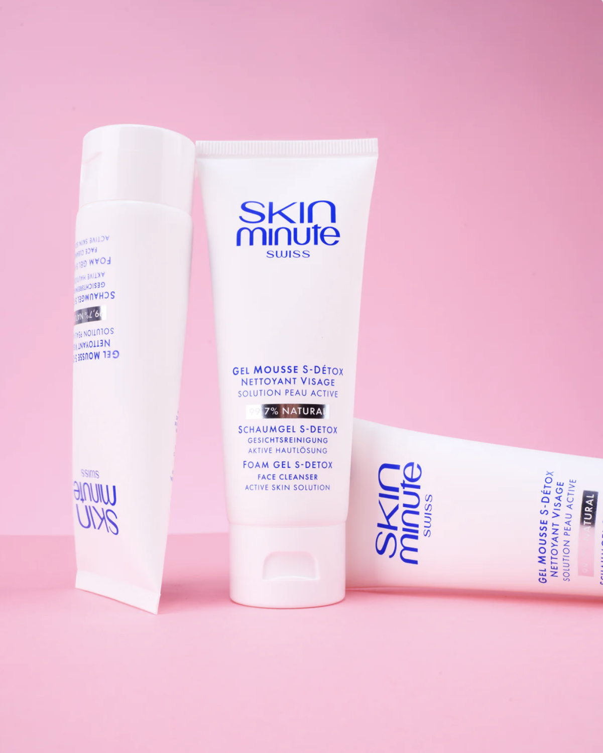 SKIN MINUTE S-DETOX FOAM GEL 
Čiatiaci detoxikačný gél