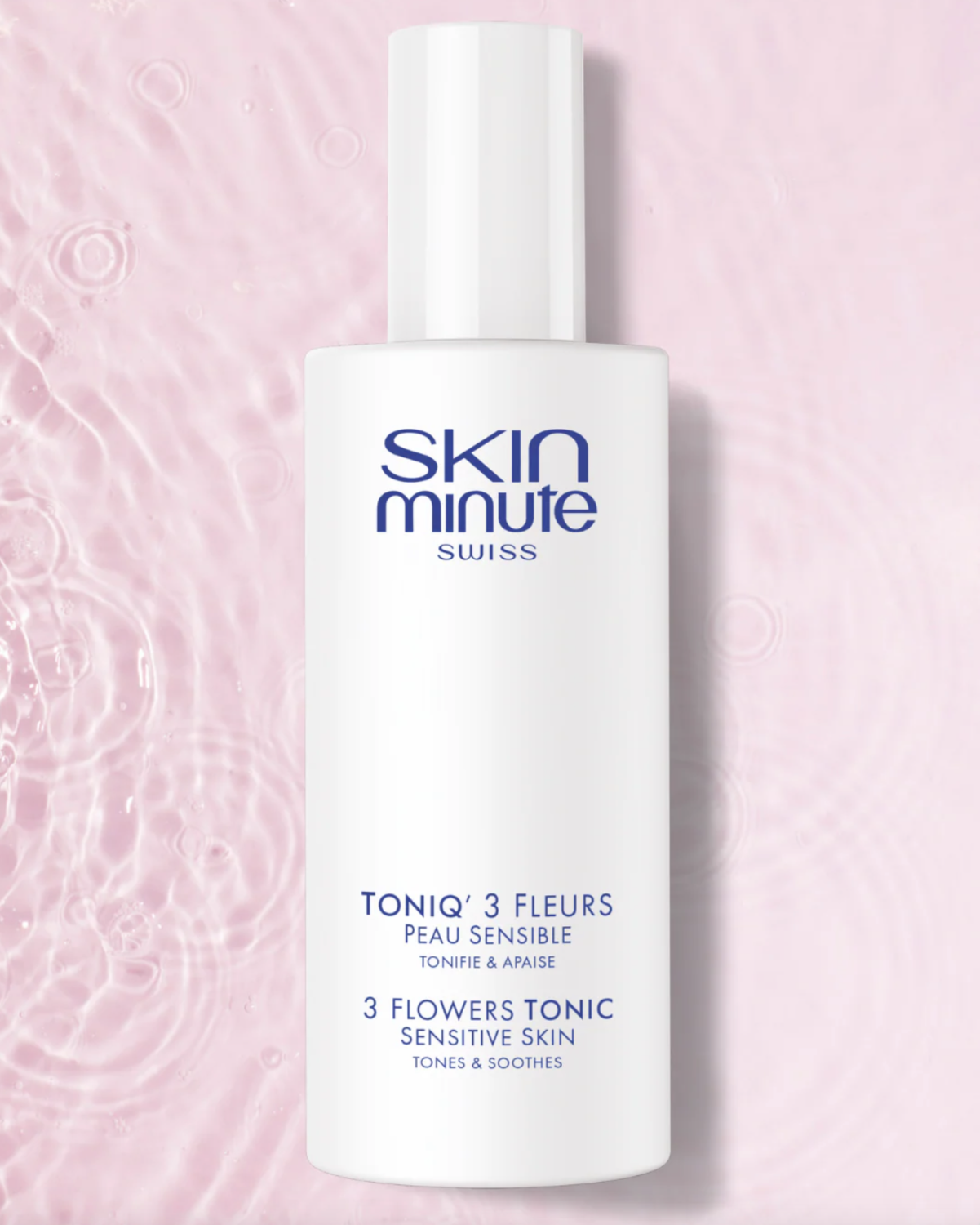 SKIN MINUTE TONIQ 3 FLEURS SOFT 
Pleťové tonikum pre citlivú pokožku s troma kvetmi.<br>EXP 05/26 Zľava 80%