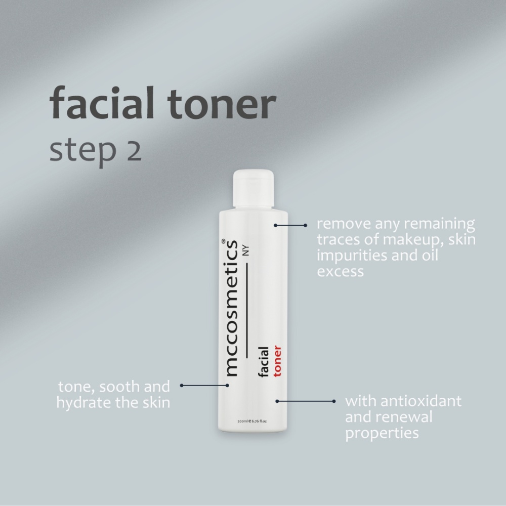 Hydratačné pleťové tonikum 500 ml.<br> Facial Toner Mccosmetics
