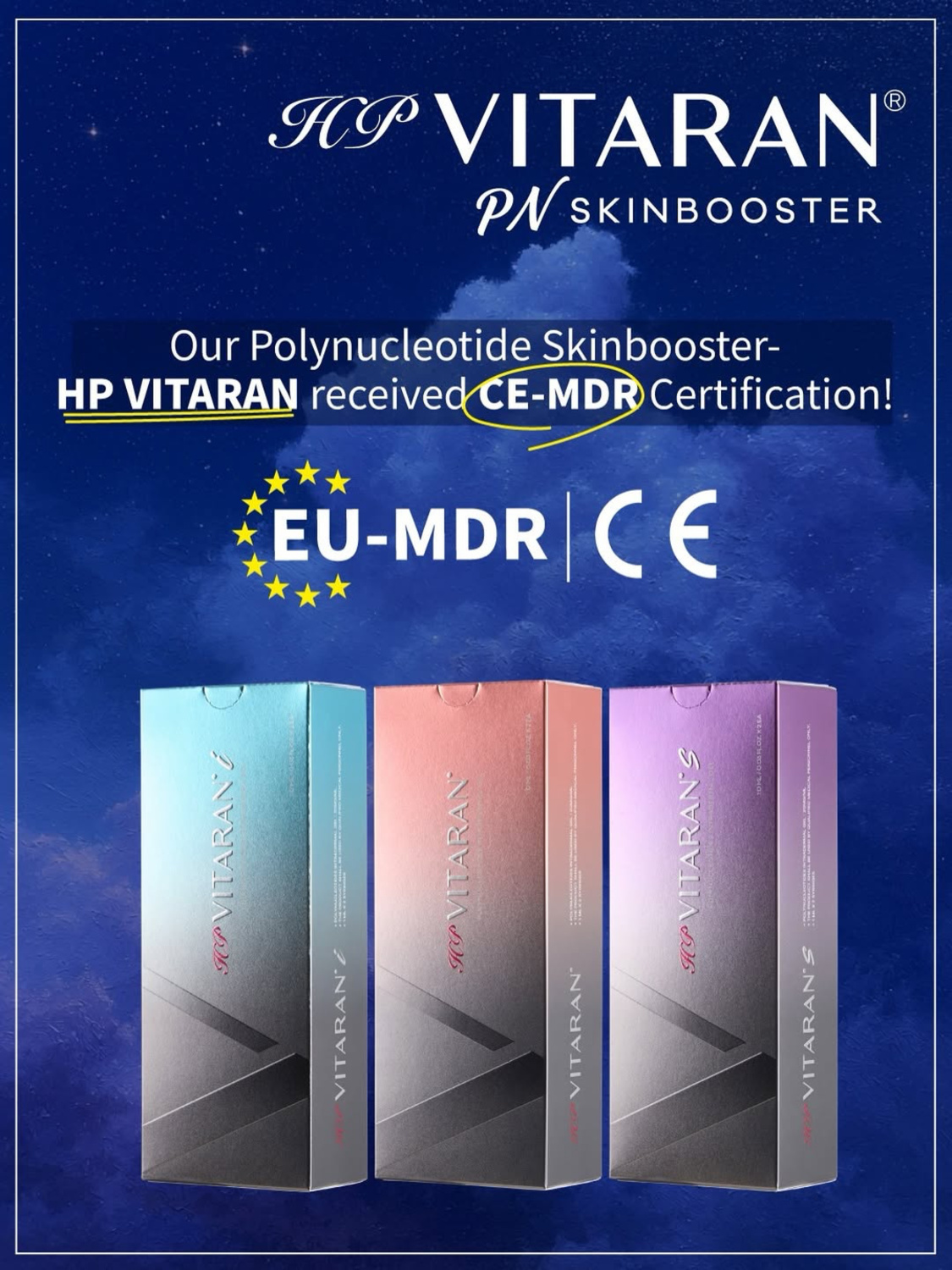 VITARAN HP CELL I, POLYNUCLEOTIDE SODIUM FROM SALMON PN - 20mg/mL 
SKIN - Inovatívny biostimulátor s polynukleotidmi z lososa, ktorý pôsobí na bunkovej úrovni. 99,9% Certifikát čistoty a potvrdenej kvality. MENEJ BOLESTI vďaka Patentovanej kórejskej