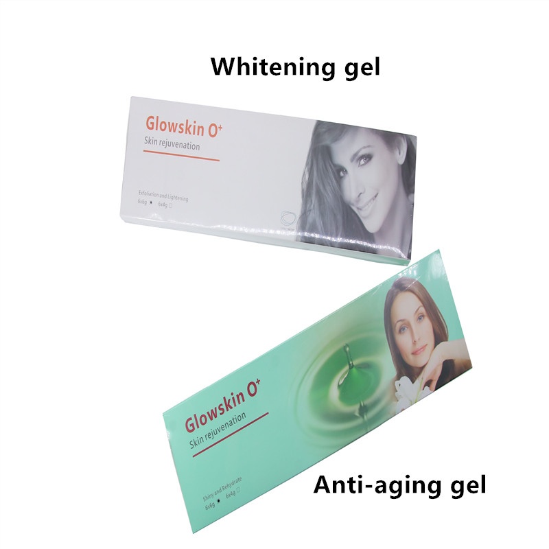 Glowskin O + Skin rejuvenation kit<br>Kapsule do Oxygeneo+<br>6 ks. + Gel