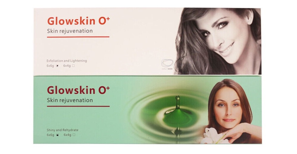Glowskin O + Skin rejuvenation kit<br>Kapsule do Oxygeneo+<br>6 ks. + Gel