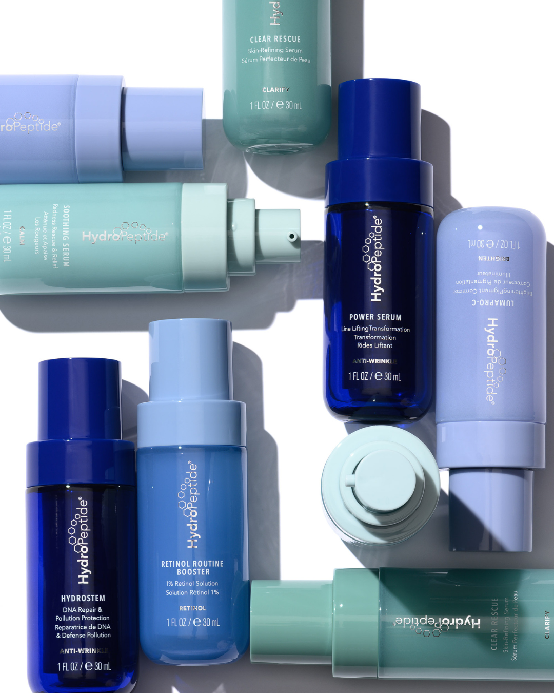 HYDROPEPTIDE RETINOL ROUTINE BOOSTER 
Retinolové sérum s patentovaným TRI RETINOL a CELLRenew-16 a kyselinou hyalúronovou na vrásky. Vypnutie pleti a stimulácia tvorbu kolagénu.<br>EXP 09/26 Zľava 20%