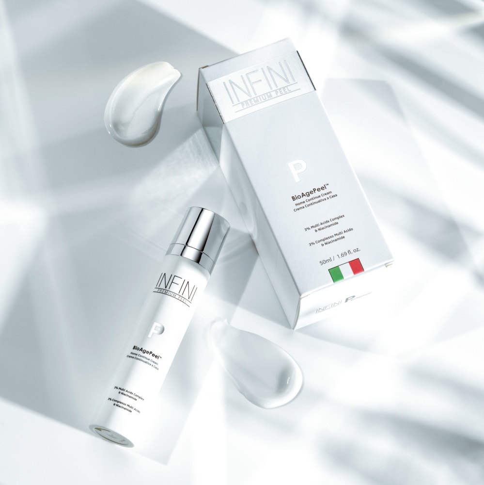 Infini Premium BioAgePeel Home<br>Krém po ošetrení na domáce použitie 50ml