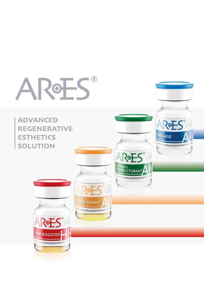 Ares Hair Booster<br>Komplexné riešenie, na liečbu najčastejších ochorení vlasovej pokožky 4x4 ml.