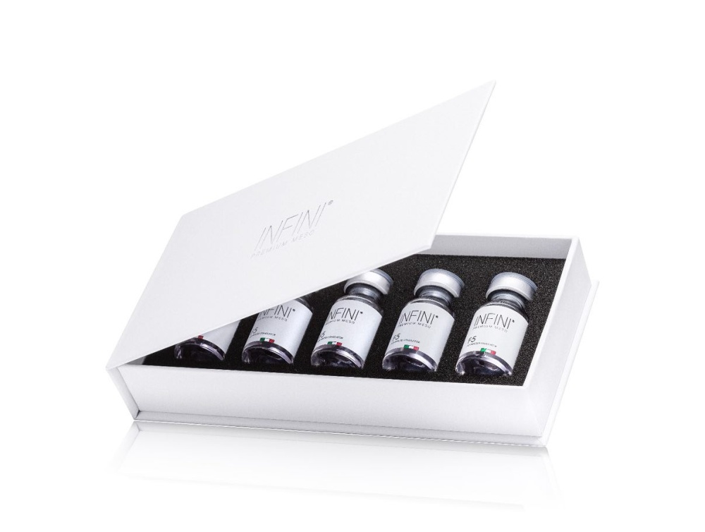 Revitalizácia s kyselinou Jantárovou<br>Infini Premium Meso F5 <br>5x10ml.