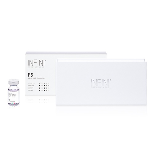 Revitalizácia s kyselinou Jantárovou<br>Infini Premium Meso F5 <br>5x10ml.