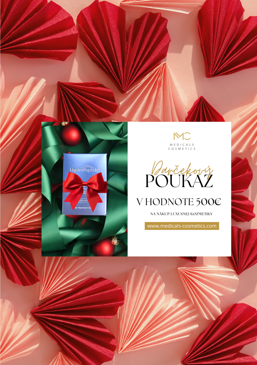 GIFT CARD 500.- 
Darčekový poukaz v hodnote 500€