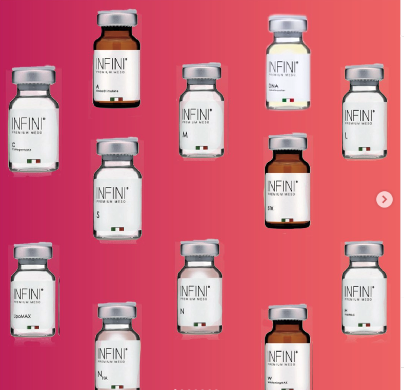 Mezoterapia - Sada koktejlov <br>Infini Premium Meso Start up