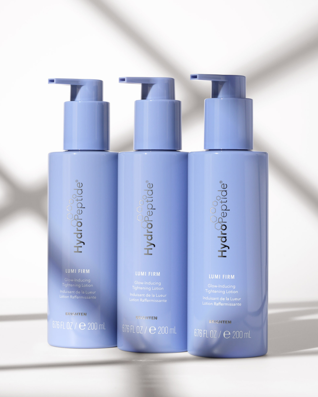 HYDROPEPTIDE LUMIFIRM 
Rozjasňujúce a spevňujúce telové mlieko.