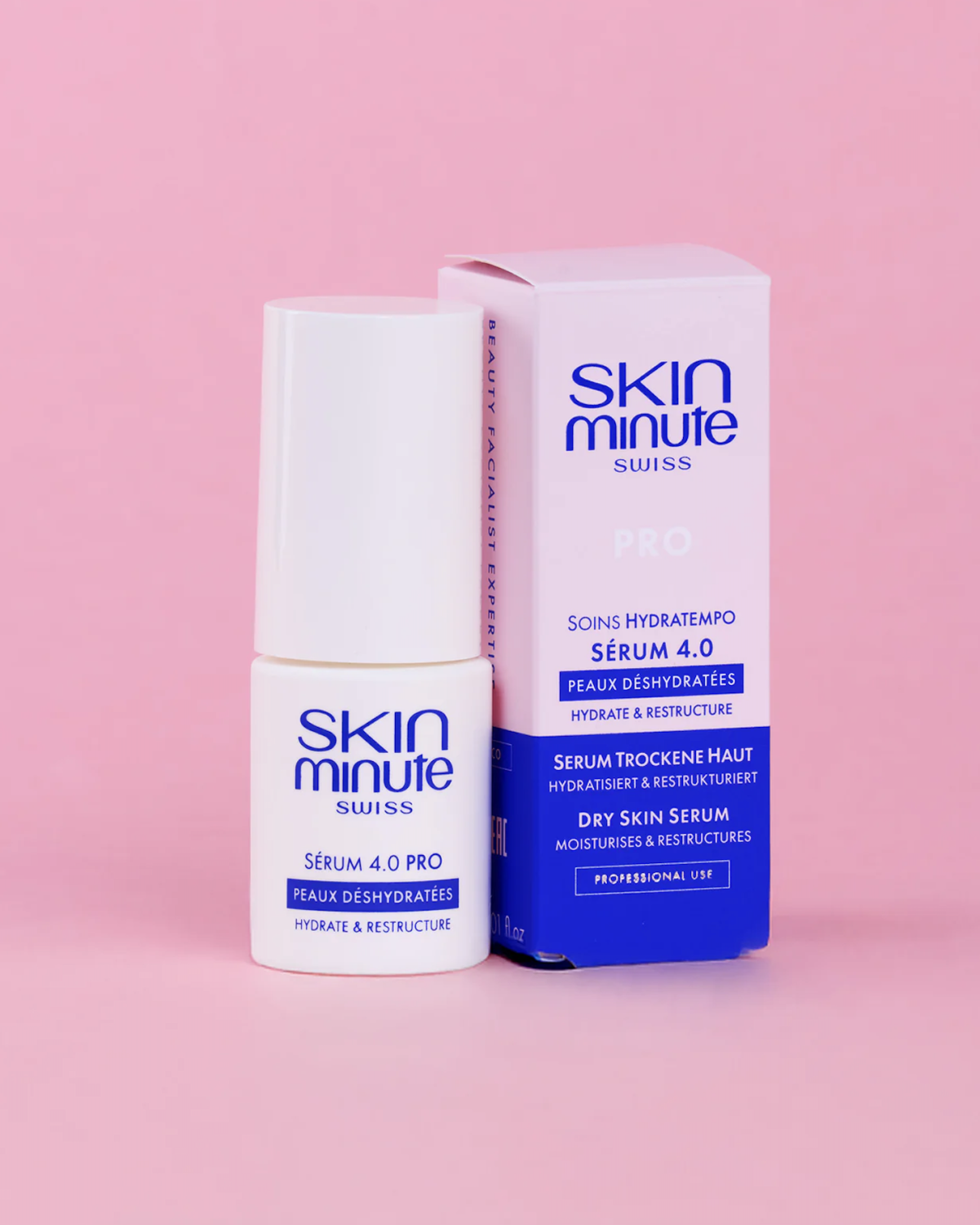 SKIN MINUTE PRO HYDRATEMPO SERUM 4.0 DRY SKIN 
Intenzívne hydratačné sérum Hydratempo na suchú až veľmi suchú pleť 30 ml.