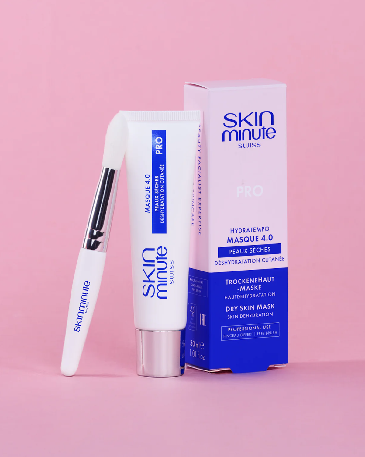 SKIN MINUTE PRO HYDRATEMPO MASQUE 4.0 DRY SKIN 
Intenzívna hydratačná a vyživujúca maska Hydratempo 4.0 je určená pre suchú a dehydrovanú pleť