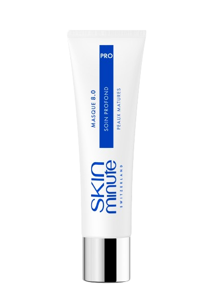 SKIN MINUTE PRO METABOLISSIME MASQUE 8.0 MATURE SKIN 
Je spevňujúca a revitalizačná pleťová maska určená na boj proti vráskam, strate pevnosti a unavenej pleti.