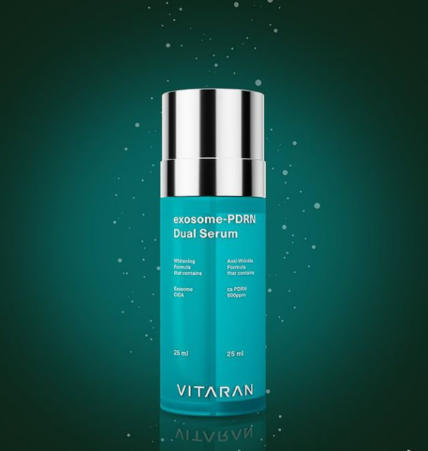VITARAN HP Exosome PDRN Dual Serum 50 ml.<br>Sérum zo spermii z lososa a s exozómami na omladenie pleti s polynukleotidmi a exozómami