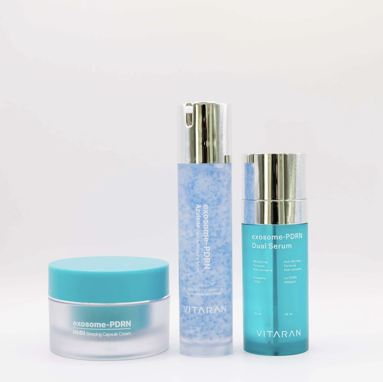 VITARAN HP DUAL SKIN SERUM - POLYNUCLEODITE FROM SALMON AND EXOZOME FOR REGENERATION AND HYDRATATION OF SKIN 
Pleťové sérum spermie z lososa + exozómy na omladenie, hydratáciu a obnovu pleti. Regenerácia starnucej pokožky. 50 ml.