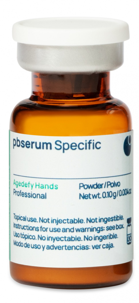 PBSERUM SPECIFIC HANDS PROFESSIONAL 
Ošetrenie na omladenie a spevnenie kože na rukách<br>3 ošetrenia
