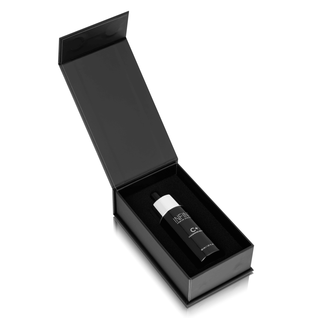 Infini C+ Concentrated Serum 30 ml.<br>Infini C+ Omladzujúce a výživné kolagénové sérum<br>EXP 05/26 Zľava 80%