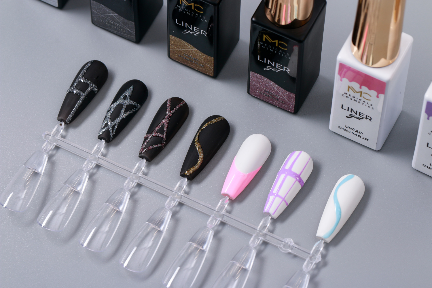 REGULAR LINER GEL 01 - PROFESSIONAL MEDICALS COSMETICS - PINK 
Vysoko pigmentovaný UV/LED gél na precízne zdobenie nechtov v sviežom ružovom odtieni
