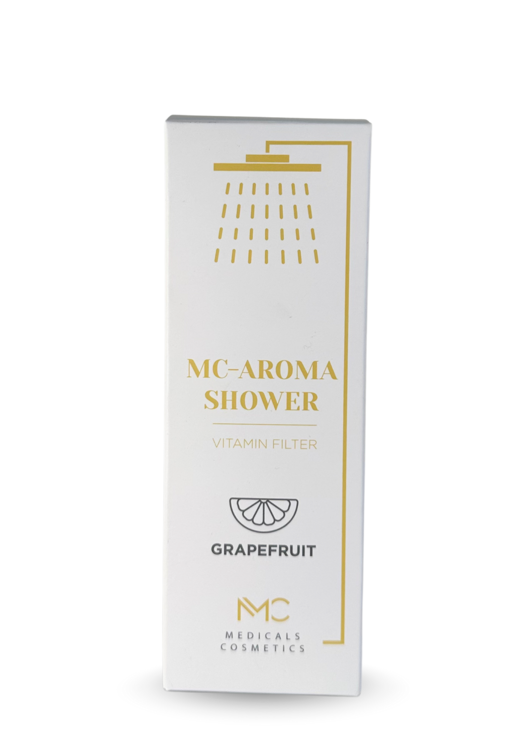 GIFT AROMA SHOWER <br>GRAPEFRUIT 
Darček Sprchový aroma filter Medicals Cosmetics. Grapefruit s vitamínom C