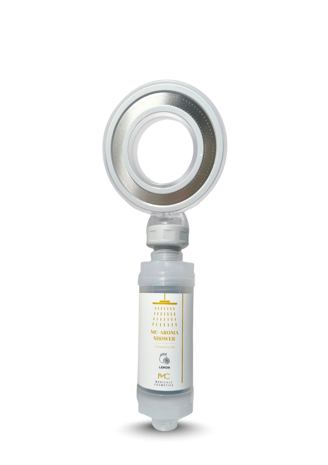 AROMA SHOWER <br>LEMON 
Sprchový aroma filter Medicals Cosmetics <br> Citrón s vitamínom C