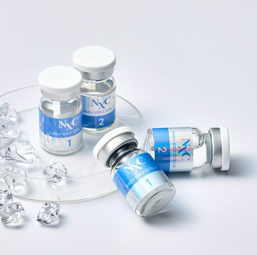NAD+ EXO COLLA – 5TH GENERATION EXOSOME SKIN BOOSTER 
NAD+ EXO COLLA – 5. generácia exozómového skin boosteru