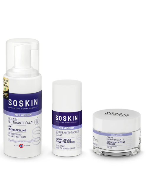 SOSKIN PARIS BRIGHTENING CREAM<BR>MELADERM 
Rozjasňujúci obnovujúci krém proti pigmentovým škvrnám