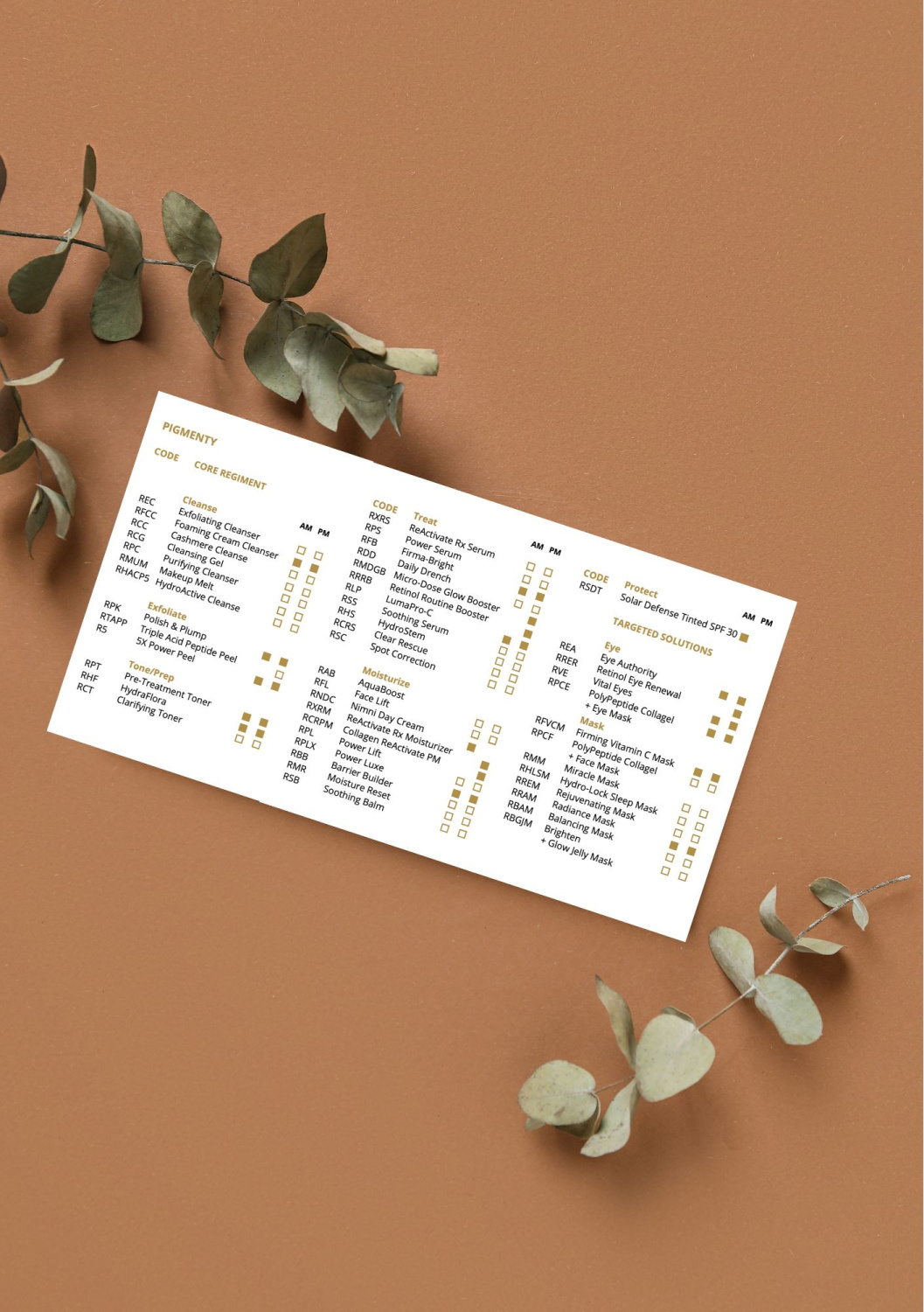 HYDROPEPTIDE CARDS 10 KS 
Kartičky pre klientov - Produkty proti pigmentácii