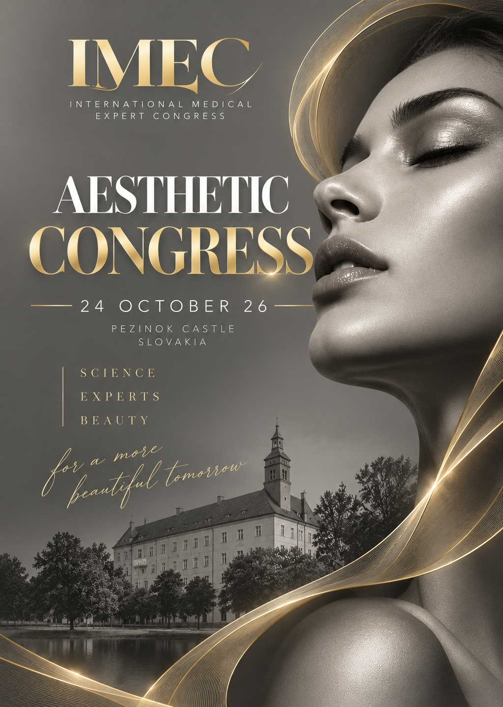 IMEC 26 - AESTHETIC MEDICINE CONGRES 24 OKTOBER 2026 
Kongres pre lekárov estetickej medicíny.