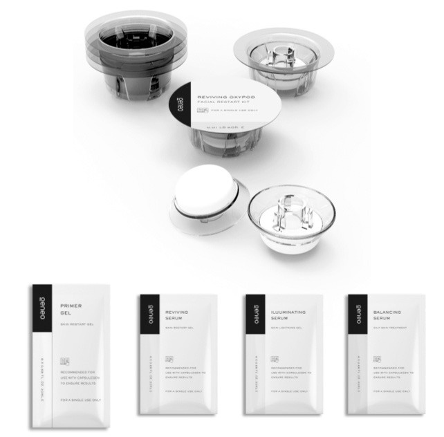 OXI SKIN CAPSULES - HYDRATE 
Kapsule Oxi Skin Sada 6 ošetrení  Gel + Kapsule + Sérum