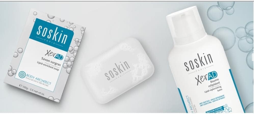 Lipid-replenishing balm+Lipid-enriched soap<br>XerA.D balzam na doplnenie lipidov+ Mydlo