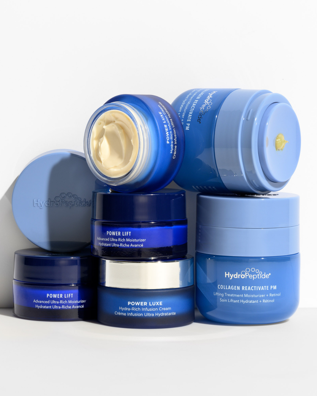 HYDROPEPTIDE POWER LUXE 
Pleťový krém s prírodným retinolom pre výživu, lifting a hydratáciu pleti.