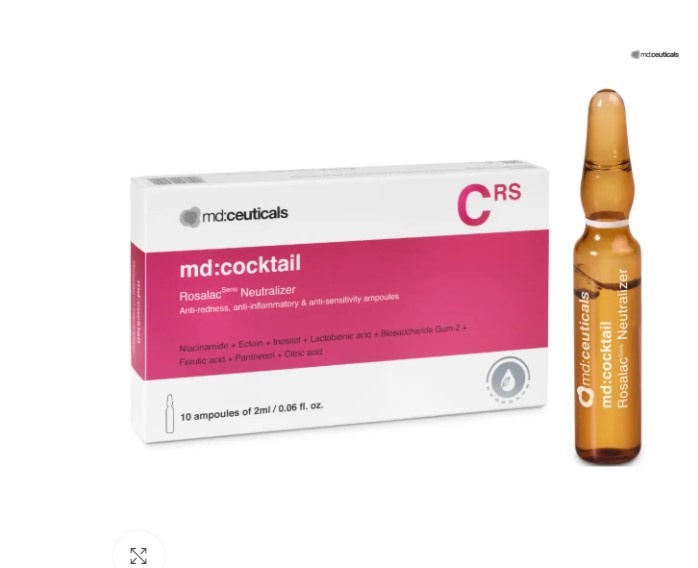 MD:Cocktail RosalacSens Neutralizer<br>Koktail proti zápalu,začervenaniu a rosacei 10ampúl