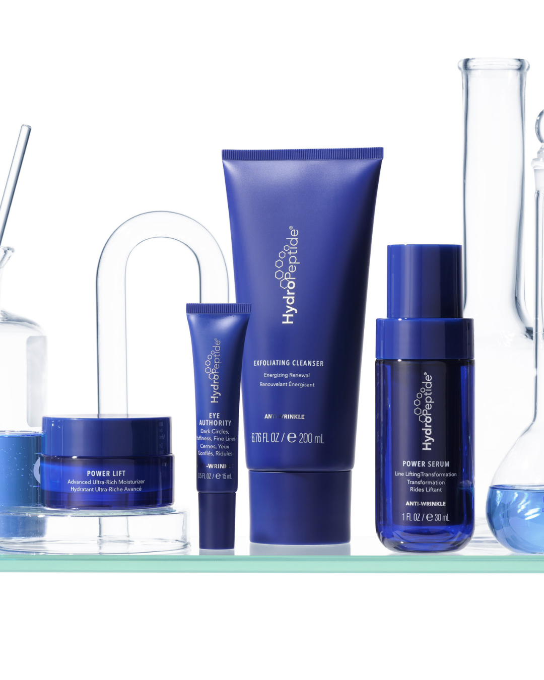 HYDROPEPTIDE POWER SERUM 
Pleťové sérum na vrásky s vyhladzujúcim peptidom ELLAGI-C™, PHYTOSAN, Syn Ake, kyselinou hyalúronovou a 13 peptidmi. Lifting, hydratácia, obnova a ochrana pleti.