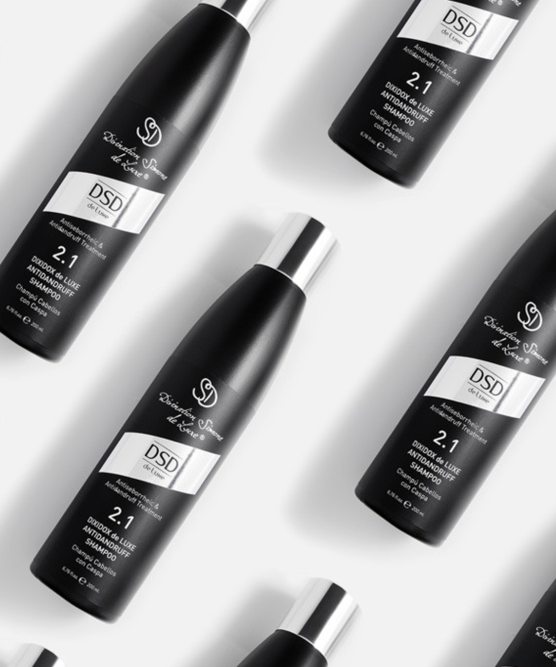 DSD SIMONE DE LUXE ANTIDANDRUFF SHAMPOO 
2.1 Šampón proti lupinám a vypadávaniu so stimuláciou rastu vlasov