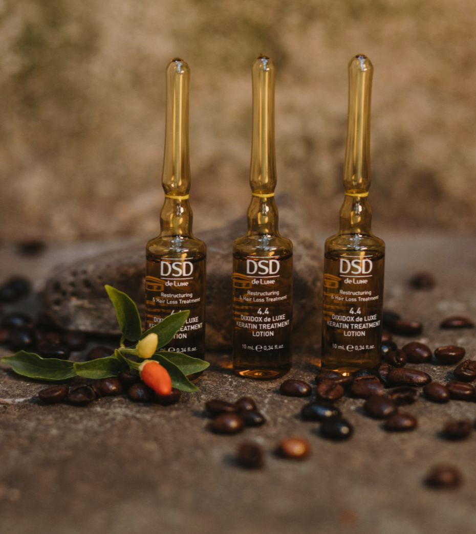 DSD SIMONE DE LUXE KERATIN LOTION 
4.4 Vlasová kúra s keratínom pre dlhé vlasy. Bezoplachová starostlivosť proti lámaniu vlasov.