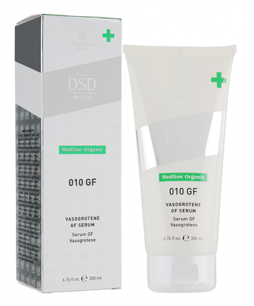 DSD SIMONE DE LUXE VASOGROTENE GF SERUM GROW FACTORS 
DSD 010GF Bio maska na vlasy s rastovými faktormi pre rast a obnovu vlasov