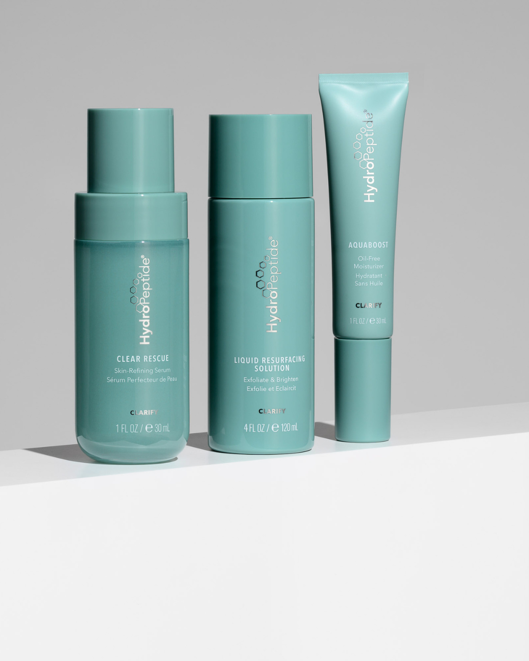 HYDROPEPTIDE AQUABOOST​ 
Hydratačný krém s antibakterialnymi peptidmi, kyselinou hyalúronovou a Acquacell pre hydratáciu pleti.