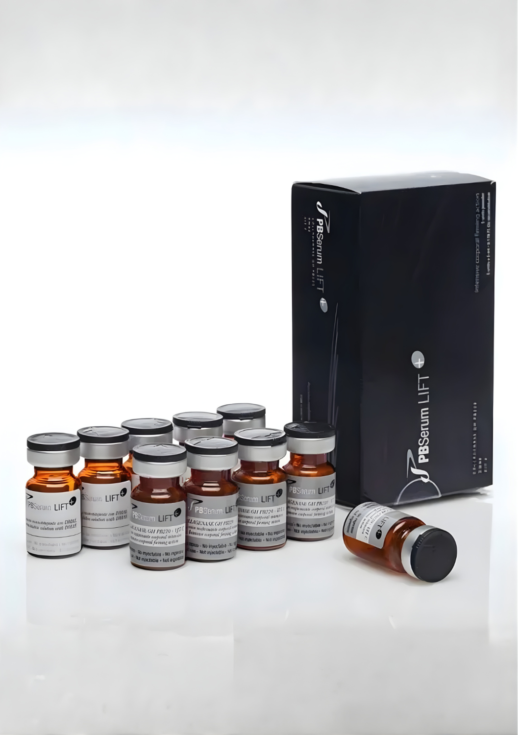 PBSERUM LIFT + 
Lifting a spevnenie ochabnutej pleti. Kombinácia kolagenázy a vitamínu C pre podporu tvorby vlastného kolagénu