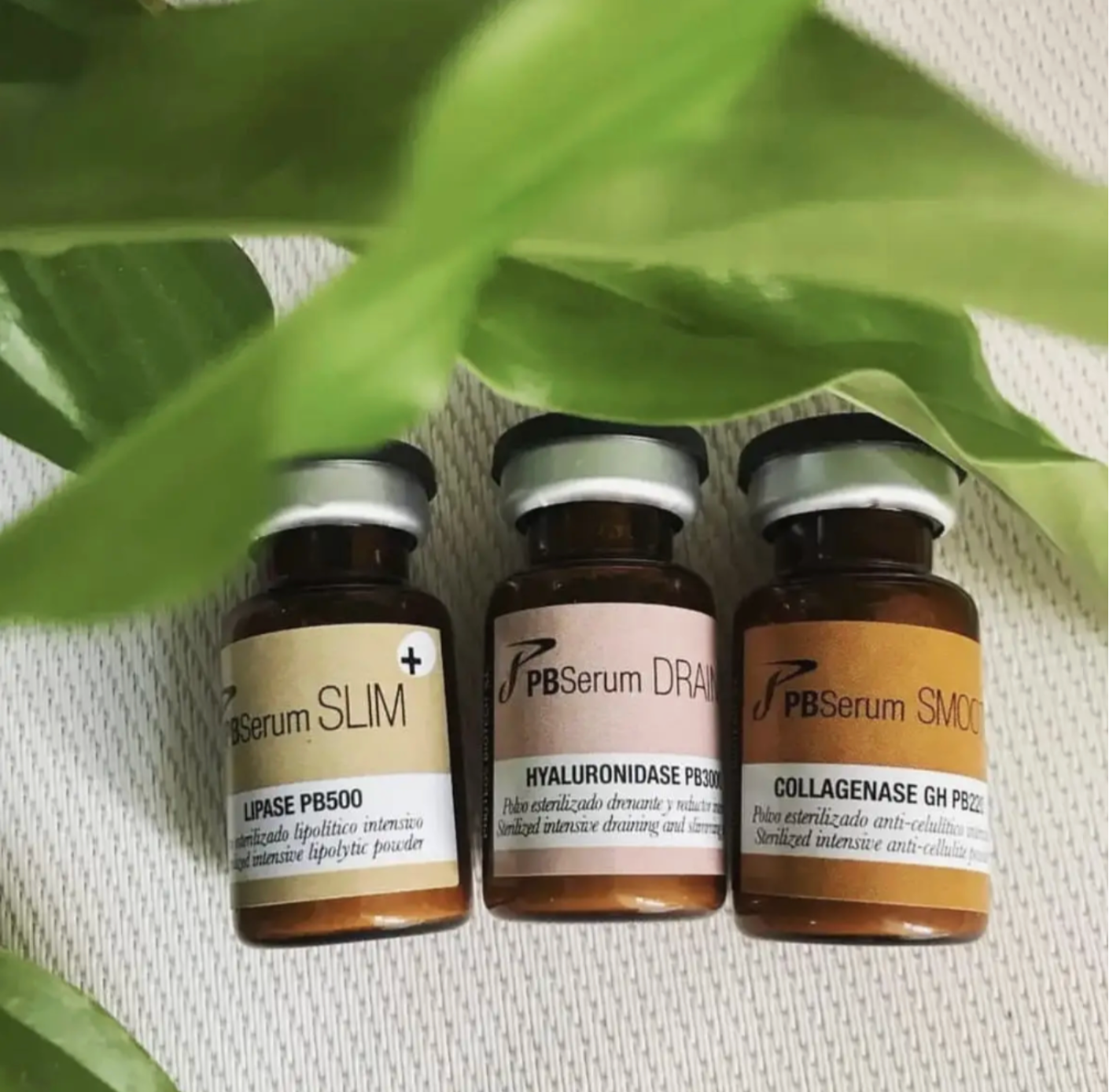 PBSERUM SLIM + (Lipase PB500) 
Redukcia lokalizovaného tuku. Enzým lypáza pre redukciu tukových zásob.