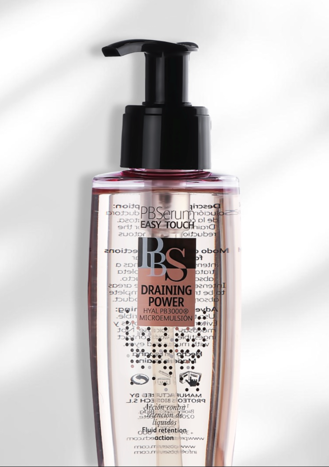 PBSERUM DRAINING POWER 
Sérum na redukciu opuchov, tuku a zoštíhlenie
