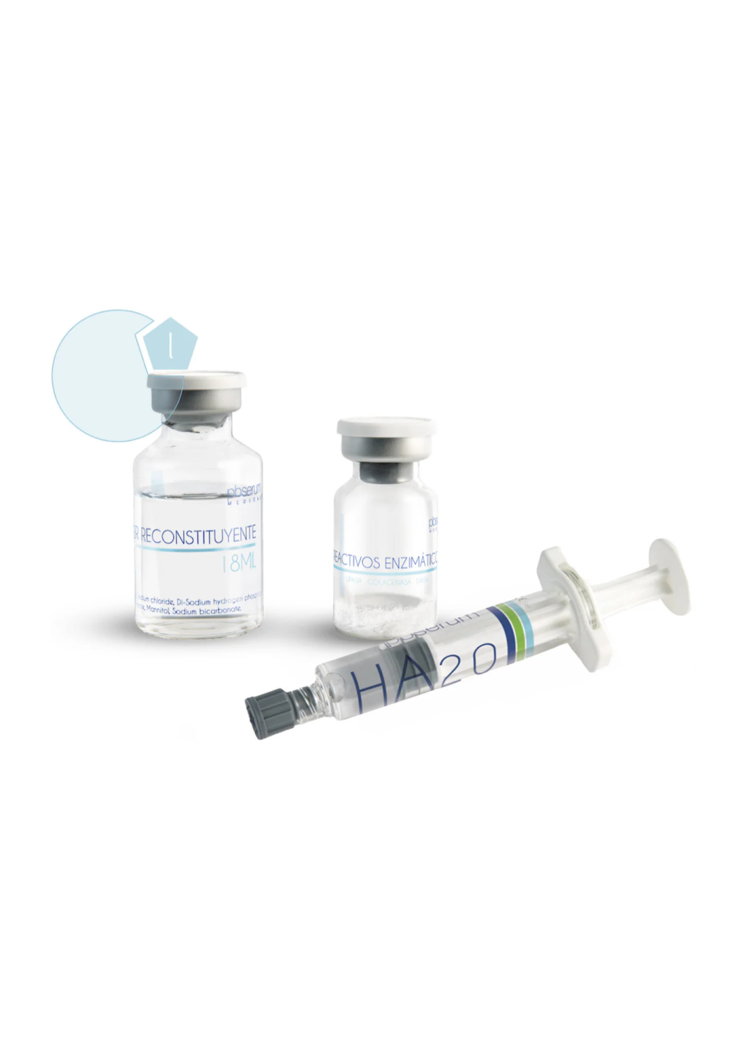 PBSERUM MEDICAL LOW + HA 2.0 
Enzýmy pre redukciu opuchov pod očami, ochabnutosť pokožky, perikulne vačky, zadržovanie tekutín